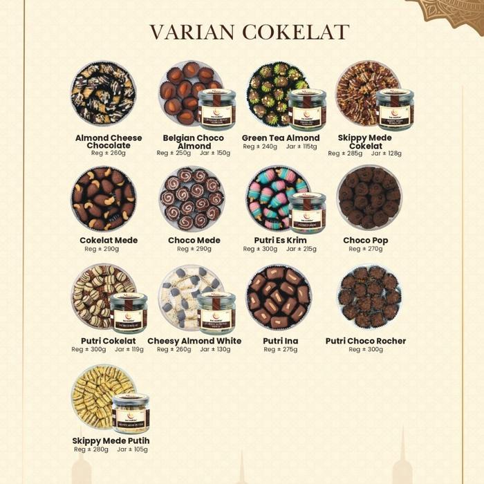 "New" Ina Cookies Kue Kering Toples REGULER 500 gram BELI 2 LEBIH Murah Ori Varian Paling Komplit