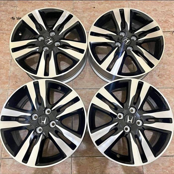 Velg jazz r16 black polish,original Enkei Honda motor