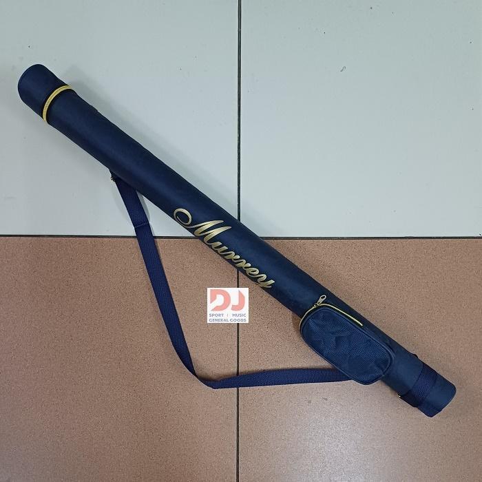 Tas Billiard Bilyard Tabung Single, Murrey