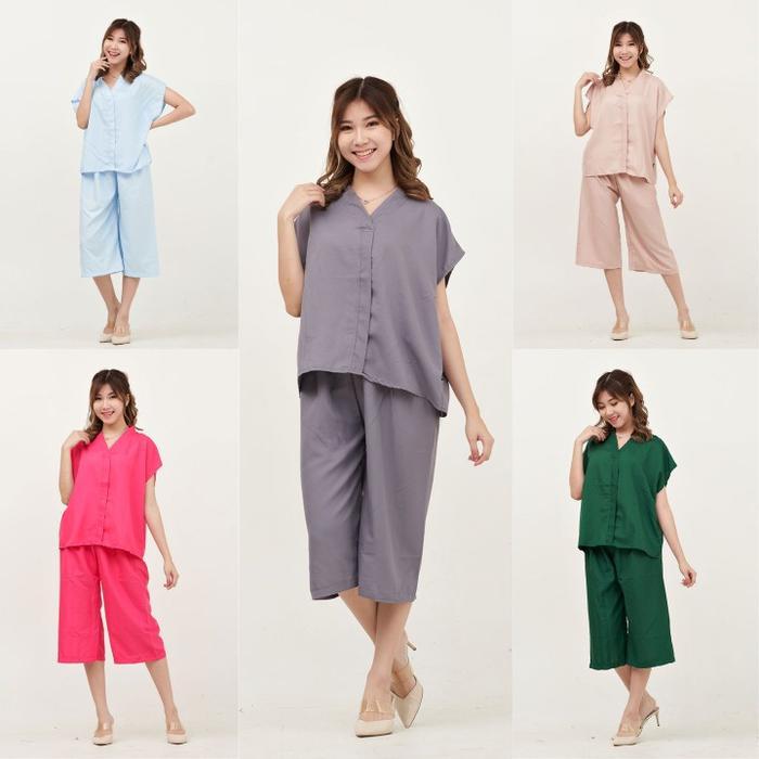 Sorella - Oneset Piyama Wanita Dewasa Daily Piyama Dewasa Kekinian