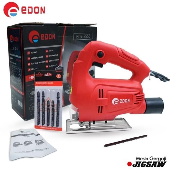 Orion Modern - Mesin Jigsaw Gergaji Listrik Jig Saw Pree 6 Mata Gergaji Original Bergaransi Pvc