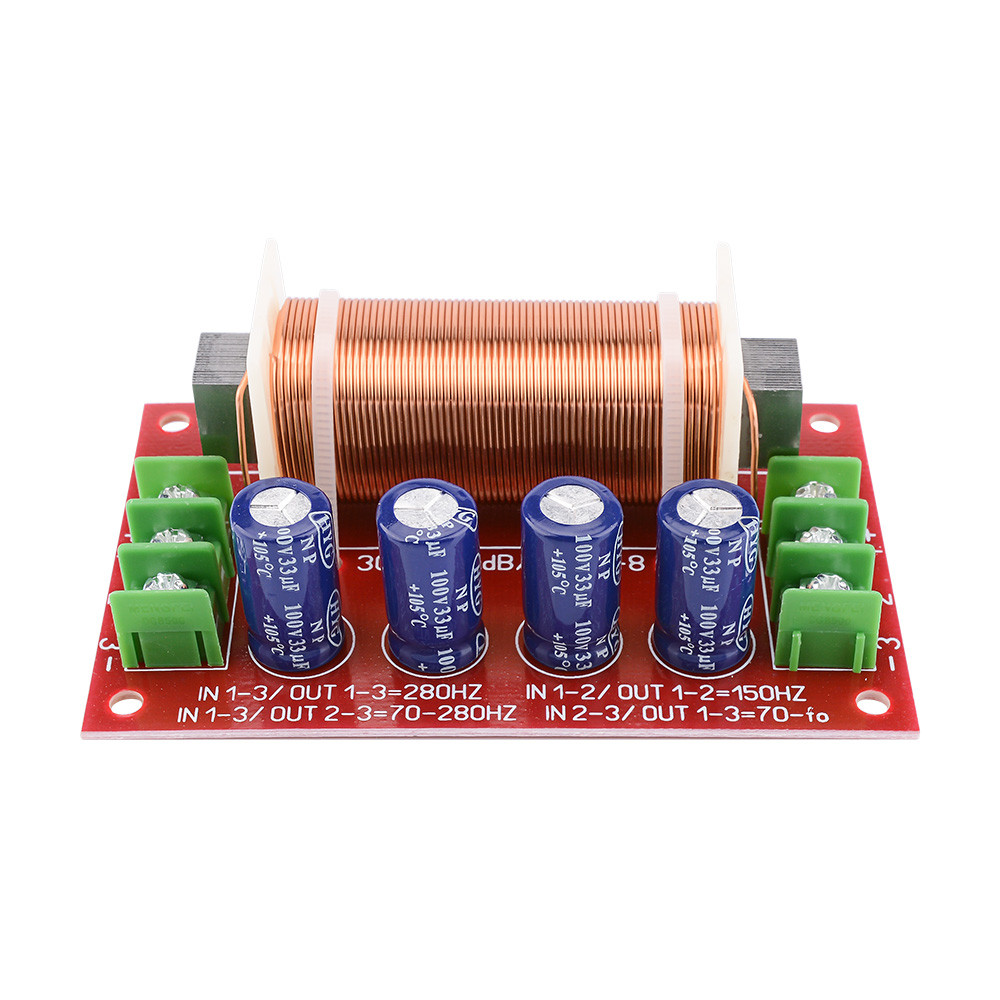 AIYIMA 1PCS Subwoofer Crossover Frequency Speaker Divider 300W Bass Woofer Crossover Filters For