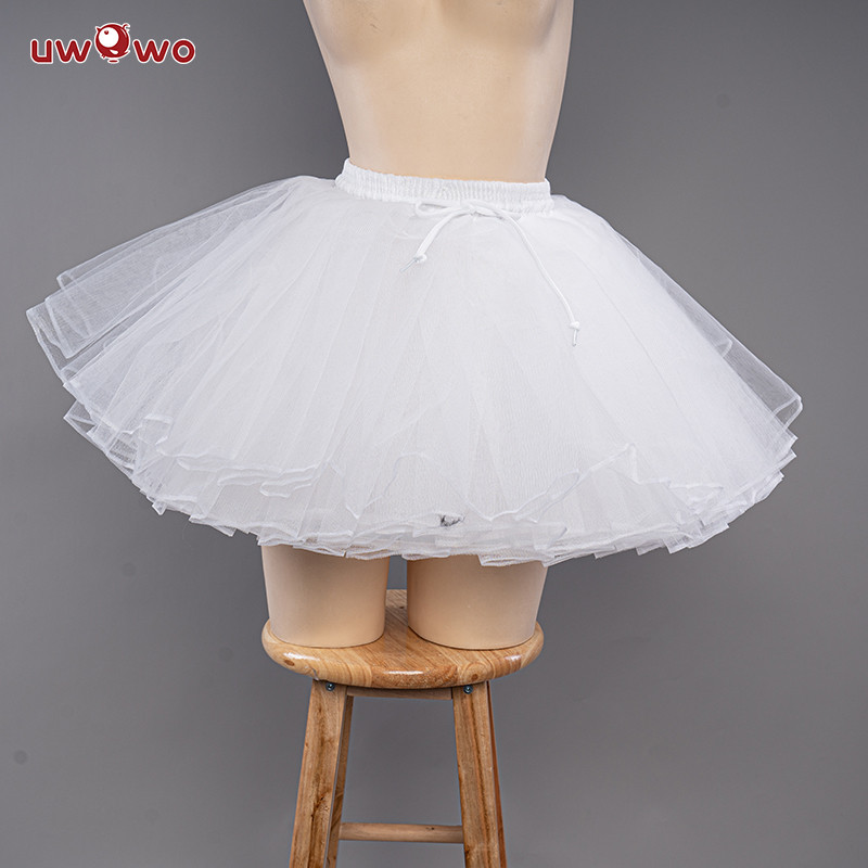 Uwowo Genshin Impact Maid Ver Petticoat For Hutao Kokomi Ayaka Ganyu Keqing Universal Maid Crinoline