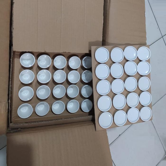 JTTOP" CRUCIBLE PORCELAIN 30 ML CAWAN KRUSIBEL PORSELIN CAWAN PORSELIN