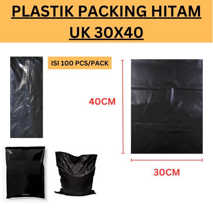HD Packing Hitam 30x40 - Plastik Packing Hitam - Plastik Sampah Kecil
