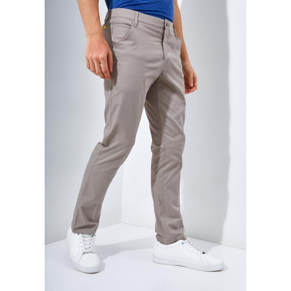TERLARIS Jack Nicklaus Cougar Celana Panjang Pria Slim Fit Camel READY STOCK