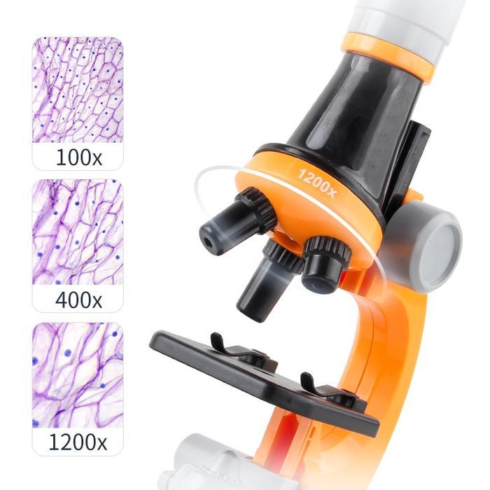 Upgrade 1200X Zoom Mikroskop Science Educational Toys Kit Lab Homeschool Mainan Untuk Hadiah