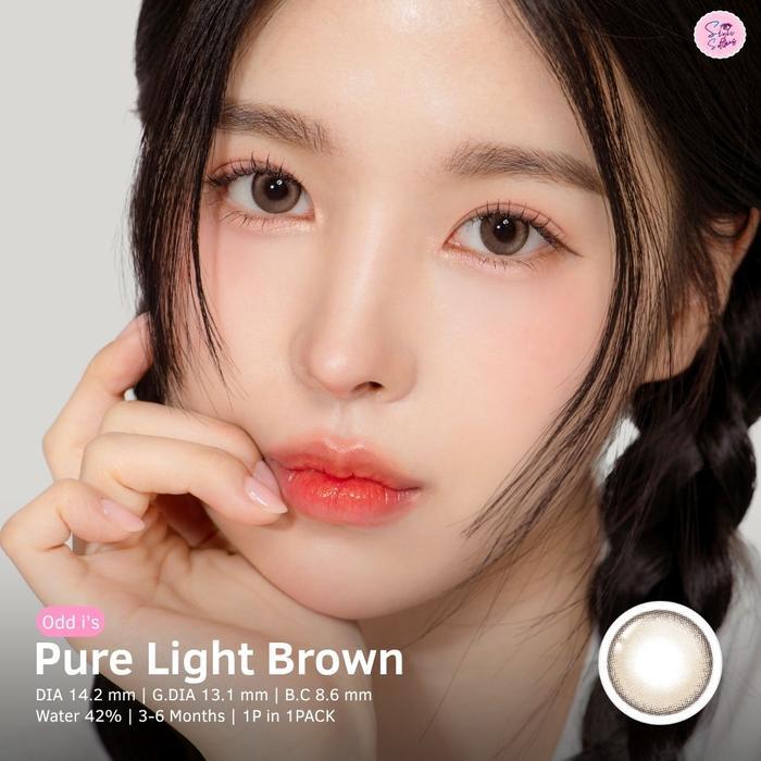 SOFTLENS ODDIS M's NORMAL & MINUS Brown Series (1 Pasang/2 BOX)