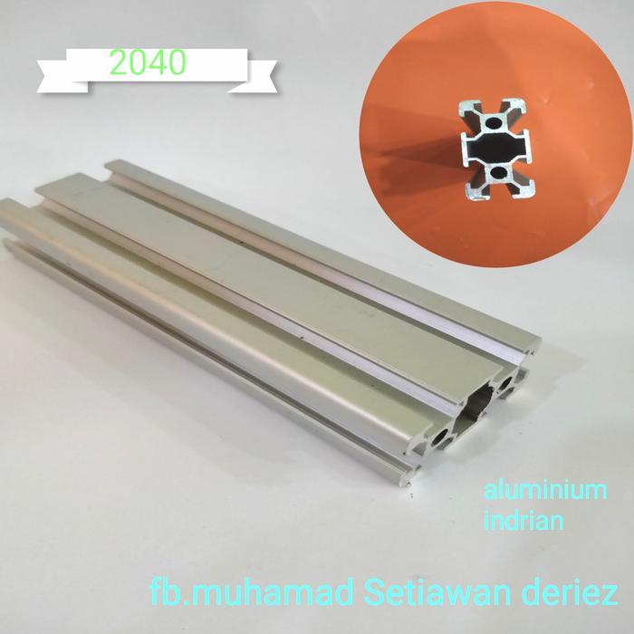 Aluminium T-Slot 2040 Per 6 Meter