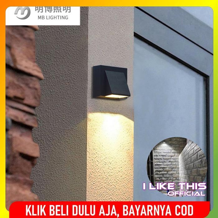 Lampu Dinding Pagar Minimalis Lampu Dekorasi Teras