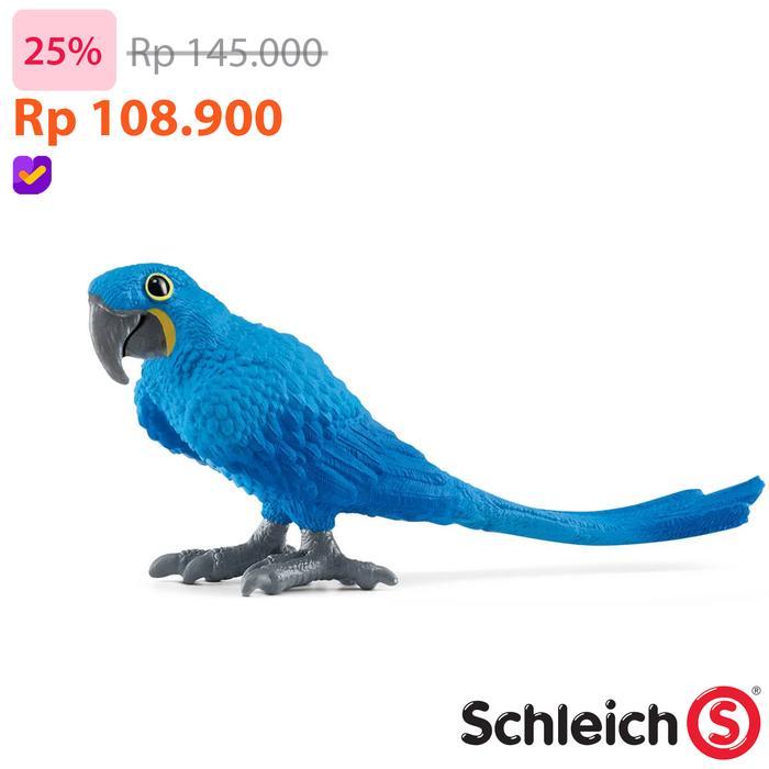 Schleich 14859 - Hyacinth Macaw - Animal Figure