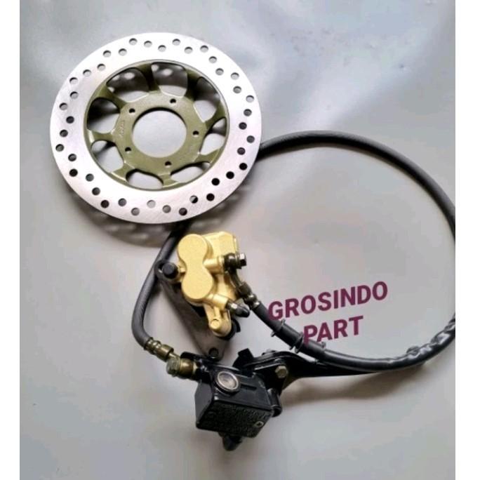 Cakram Assy Depan Rem Disk Assy 1 Set Supra X Lama-Supra Fit Lama