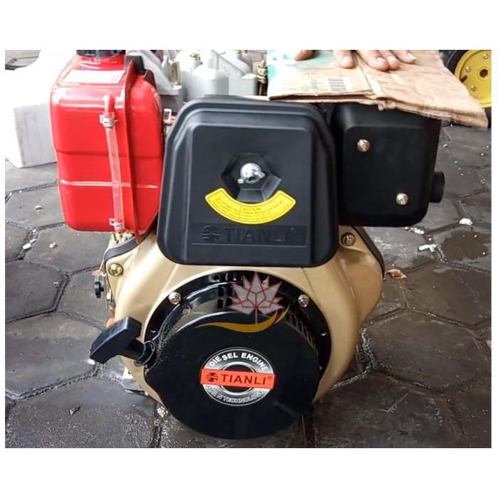 Mesin Diesel 12HP 12PK 186F & As Ketinting KKK TIANLI Air Cooling