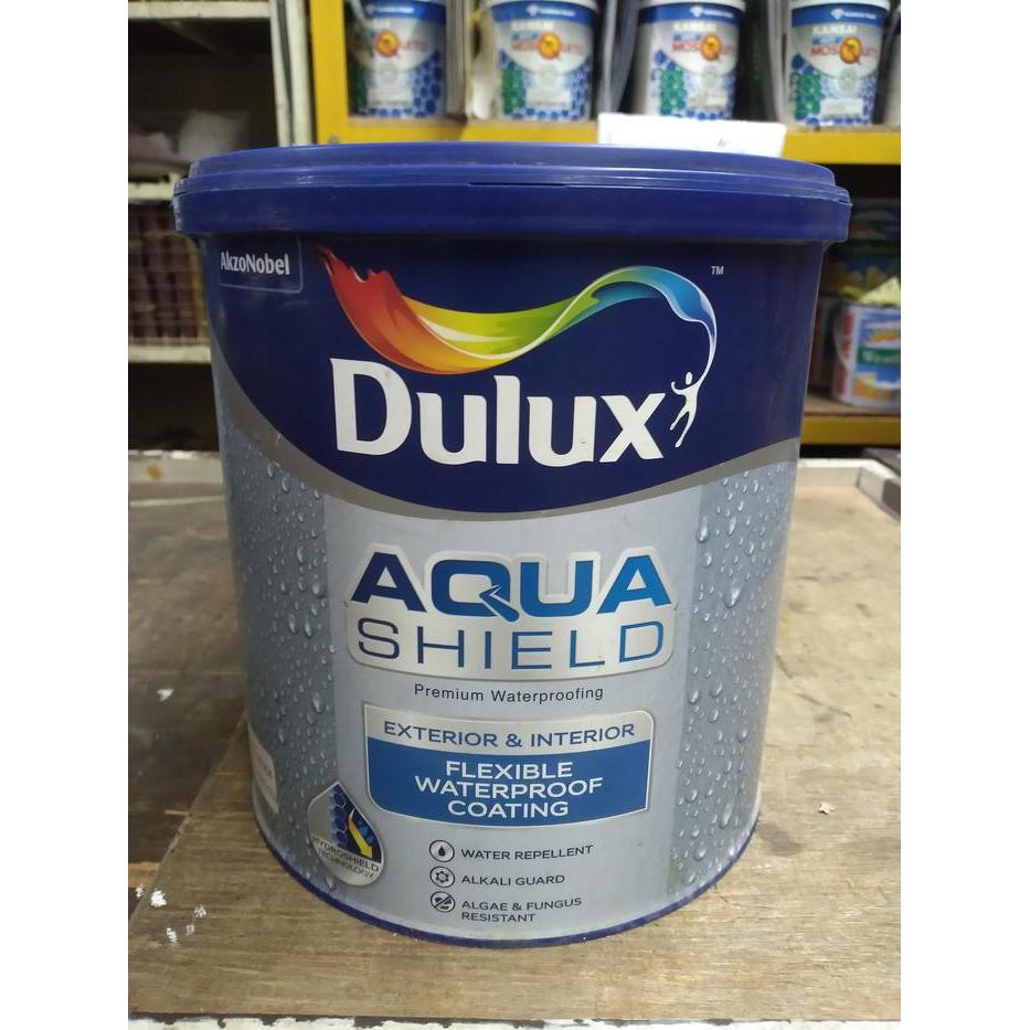 Cat tembok waterproof Dulux Aquashield galon 4 kg