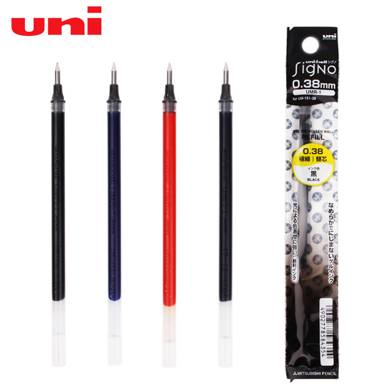 Uni Signo UMR-1 Pen Refill Ink Cartridge 0.28mm 0.38mm 0.5mm For Gel Pen UM-151 Japan