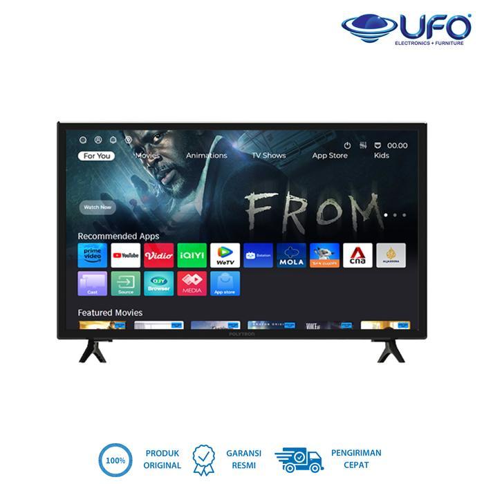 Smart TV Polytron 32 Inch PLD-32CV2269 Coolita OS HD Ready Layar LED Garansi 5 Tahun Pengalaman Hibu