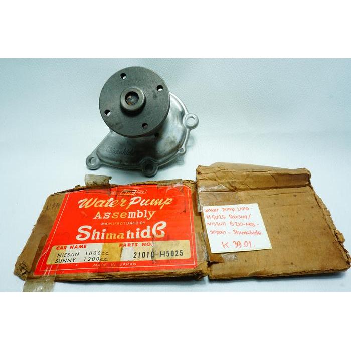 water pump datsun 120 y b 210 MADE IN JAPAN Water Pump Datsun 120Y Original Japan