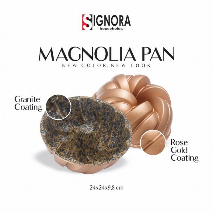 Signora Loyang Sultan Granit Coating Anti Lengket Model Terbaru Windwill / Magnolia / Willow Pan