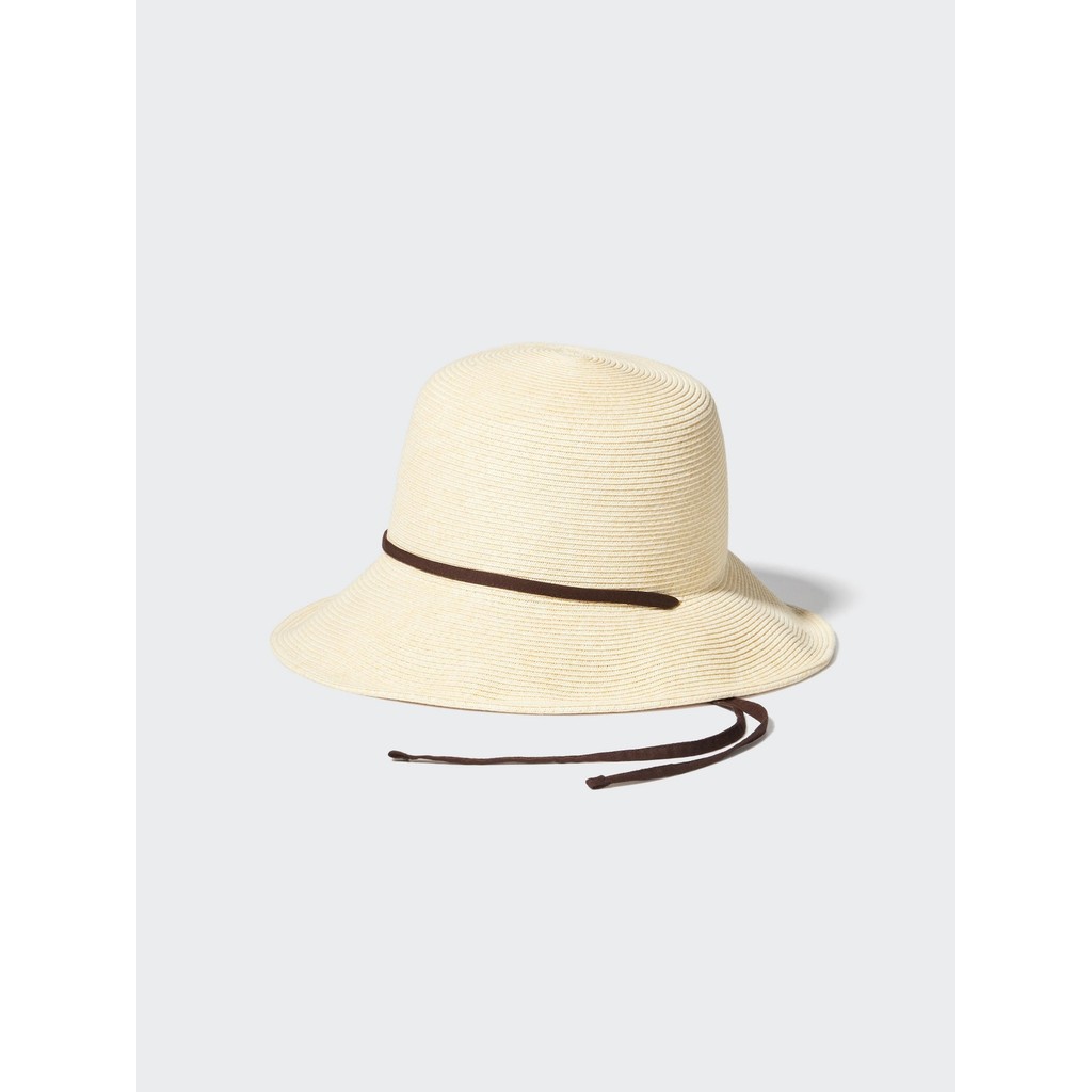 Uniqlo Topi Anyaman Proteksi Sinar UV (Dapat Disesuaikan)
