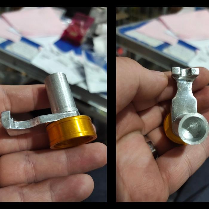 stoper joran pancing butt cap set handmade model joran lesath