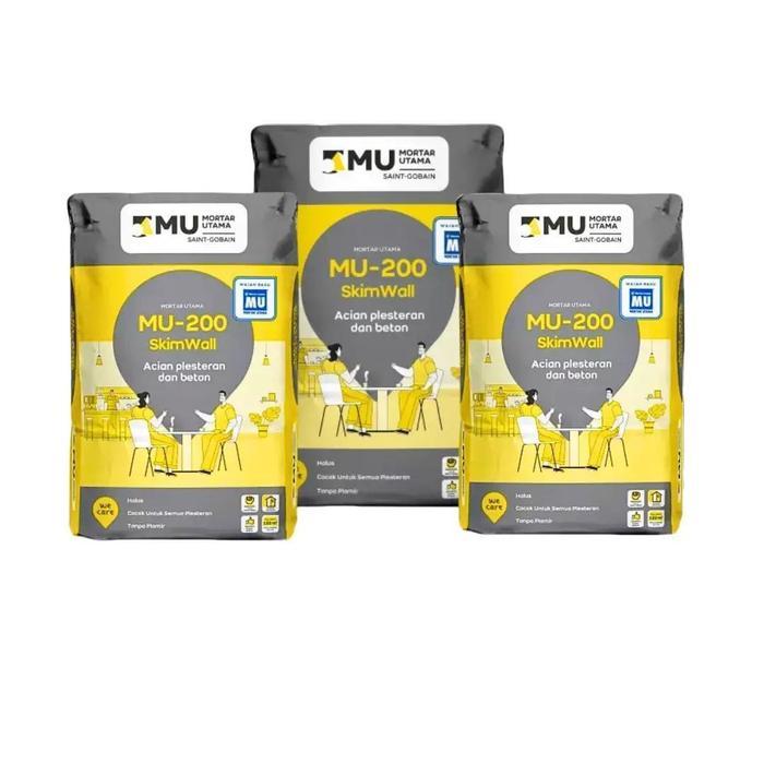 N3W MU 200 SEMEN MORTAR MU 200 / SEMEN ACIAN DAN PLESTER 40KG