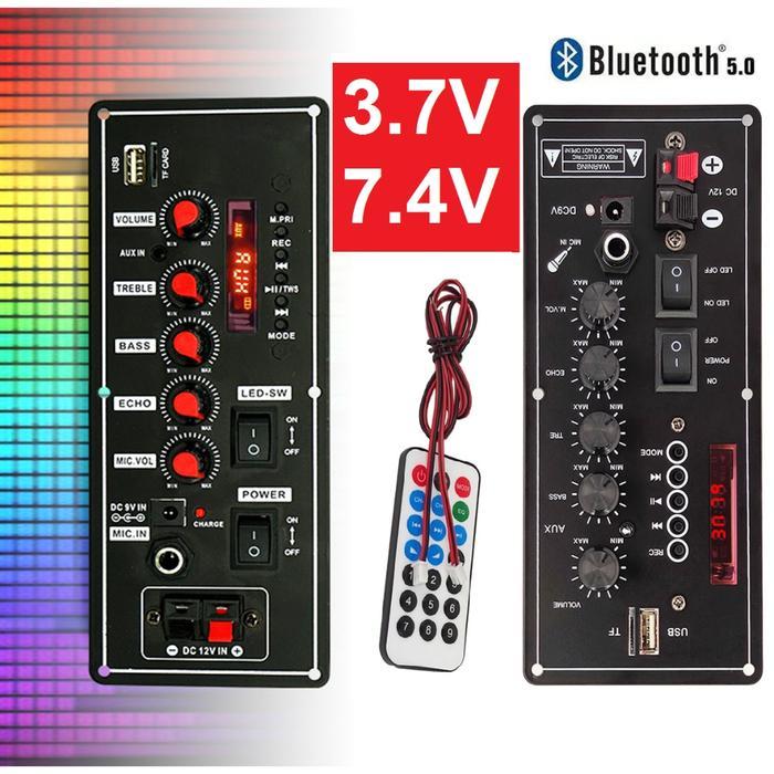 Papan Amplifier MP3 Mobil 3.7 V Papan Decoder Karaoke Amplifier Audio