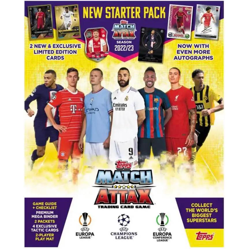 Match Attax Uefa Champions League 2022/2023 Edition Starter Pack