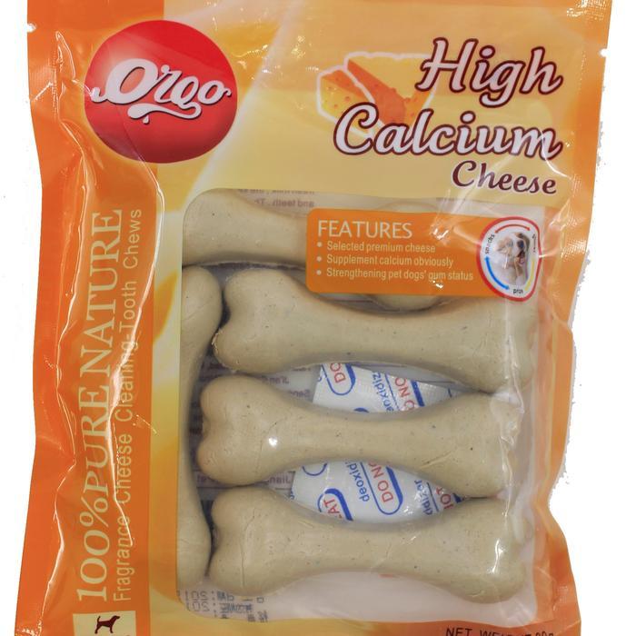 Orgo High Calcium Cheese Snack Anjing