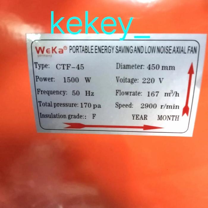 Bisa Termin Blower /Fan 18" Inchi