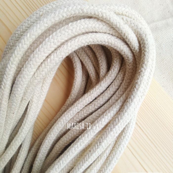 Terbaru Tali Katun Kepang 8Mm Tali Macrame Denim