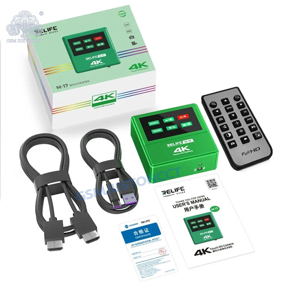PROMO HARI INI  RELIFE M-17 Touch Control 4K HD Camera 48 Million Pixels High-definition Electronic 