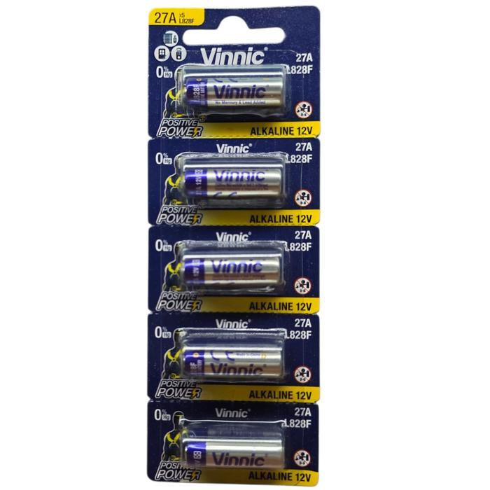 "New" ( 1 LEMBAR ) batre remot mobil super alkaline VINNIC 27A A27 27 original L 828 F