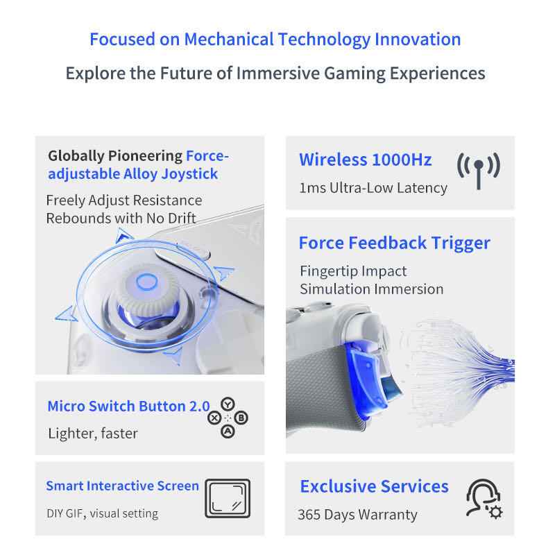 Flydigi Original APEX 4 Wireless Gaming Controller Precision Control lmmersive Vibration for Pc