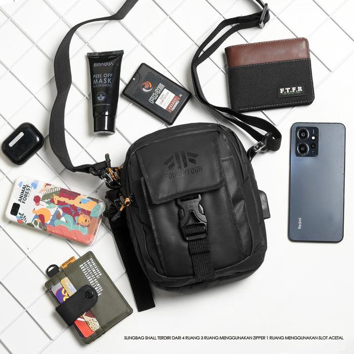 Visval Top - Shall - Tas Selempang Pria Waterproof - Slingbag Pria