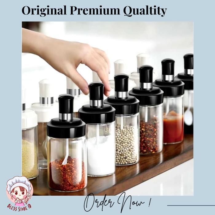 Toples Bumbu Wadah Tempat Bumbu Dapur / Botol Bumbu Unik / Wadah Bumbu