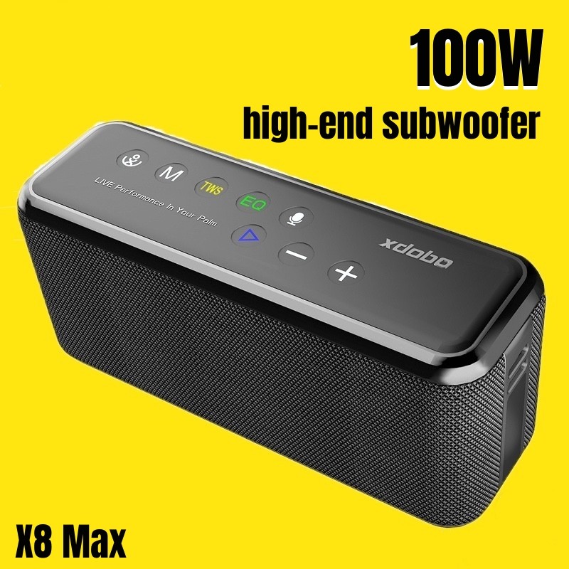 XDOBO X8 Max 100W Portable Wireless Bluetooth Speakers TWS Subwoofer 2000mAh Large Capacity Mobile P