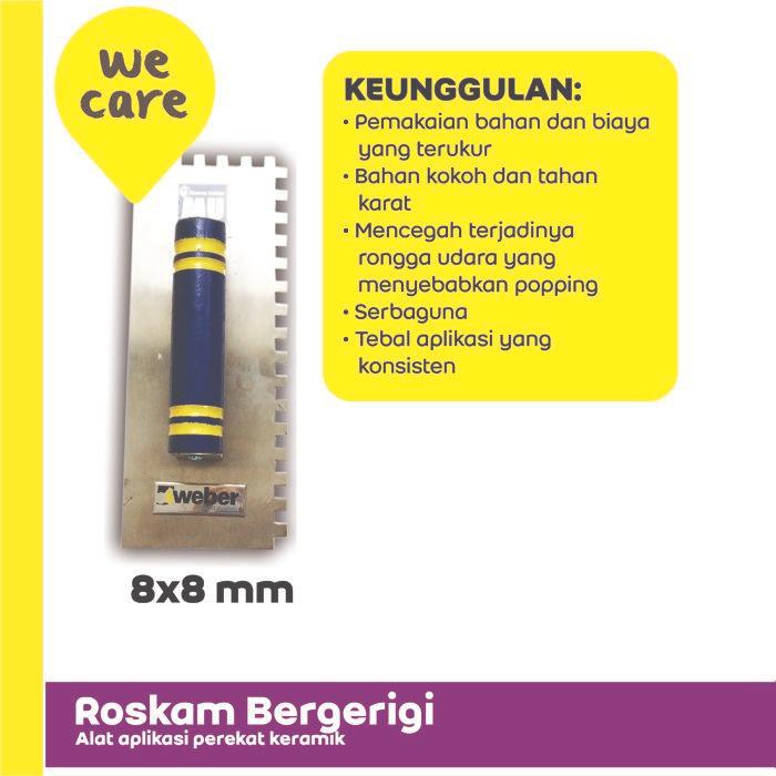 MORTAR UTAMA ROSKAM KERAMIK BERGIGI 8 MM
