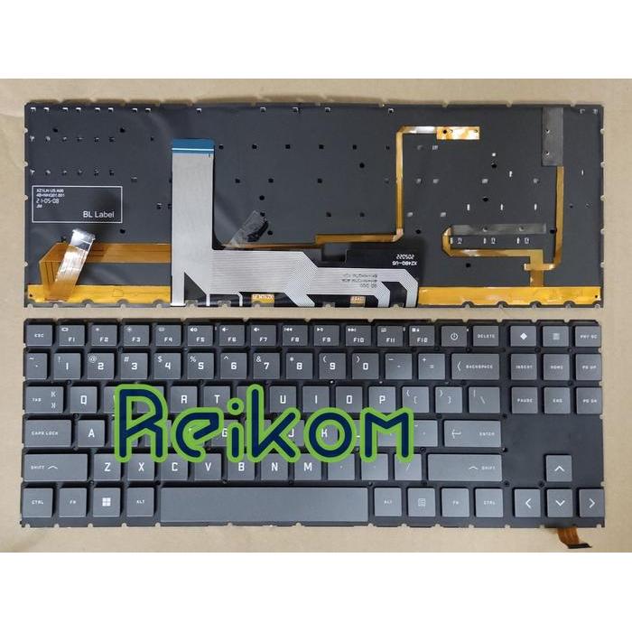Keyboard HP Omen 16k 16-k 16-k0013dx 16-k0023dx 16-k0033dx 16n 16-n 16-n0023dx 16-n0033dx 16wd 16-wd