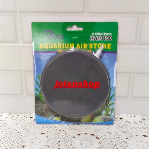 AIRSTONE AIR STONE BATU GELEMBUNG AERATOR BULAT PIPIH 15 CM 150MM 15CM