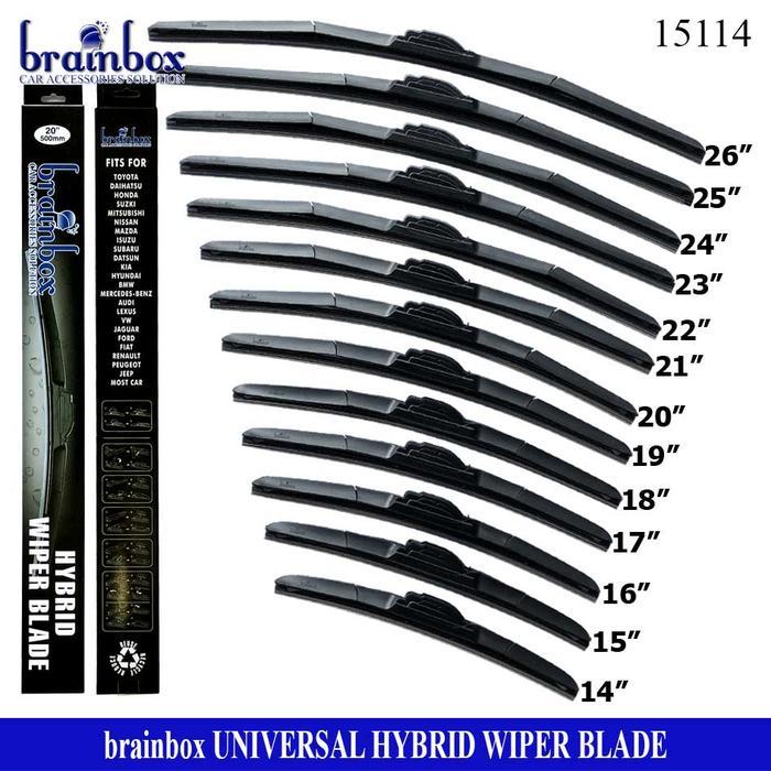 HIGH QUALITY Hybrid Wiper Blade Calya Sigra Wiper Mobil Karet Termurah