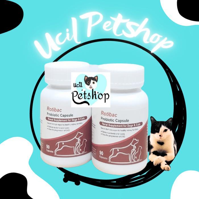 Rotibac Probiotic Suplemen Renal / Kidney / Ginjal Kucing Anjing (Ecer 1 Capsule)