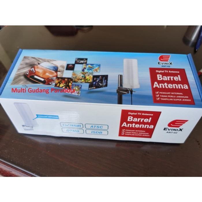 Evinix Antena Uhf Digital Ant 02 Outdoor Indoor Antena Barrel