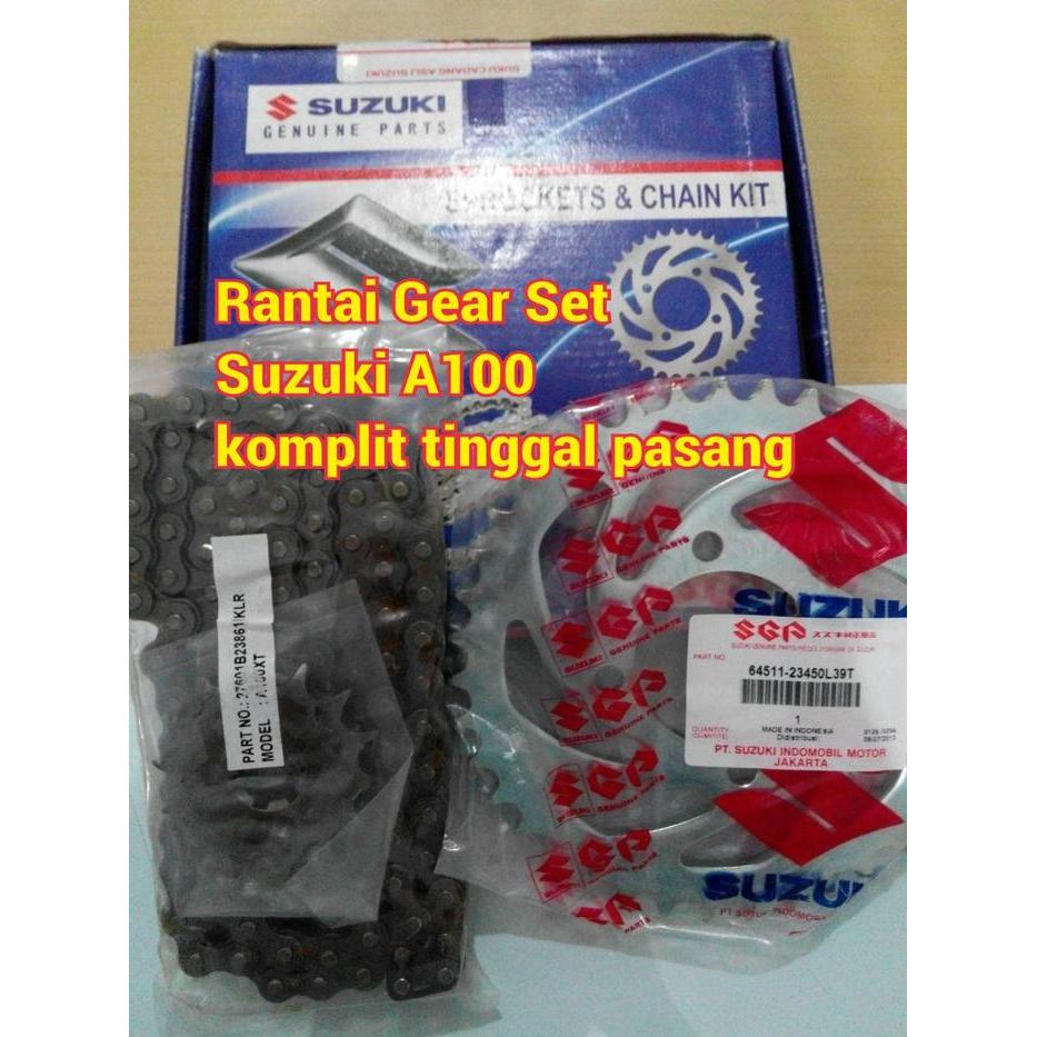 Rantai Gear Set Suzuki A100