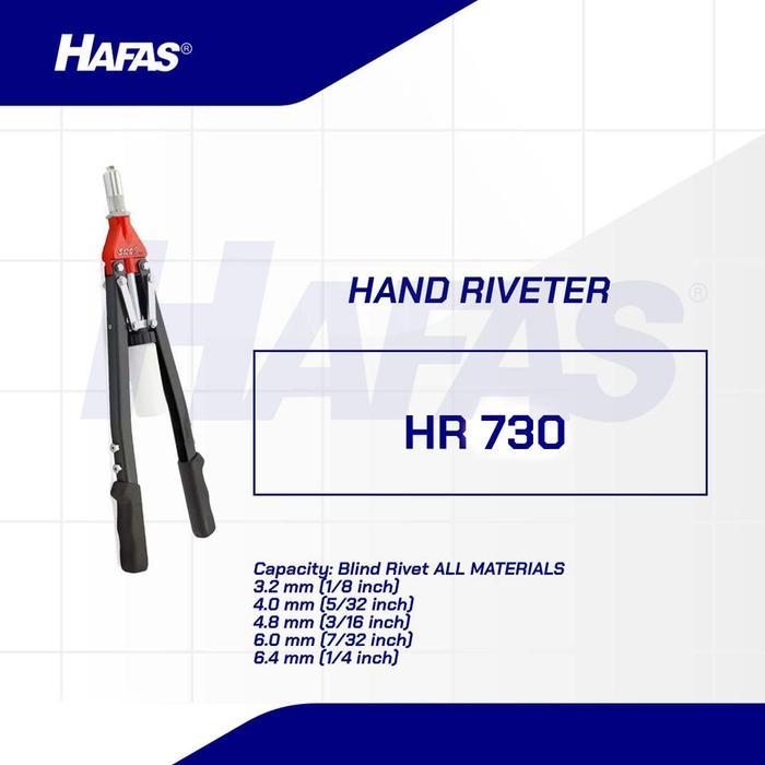 Hand Riveter, Tang Rivet SRC HR-730