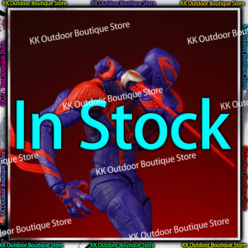 In Stock Ct Toys Spiderman 2099 Figure Amazing Spider-Man Across The Spider-Verse Anime Action