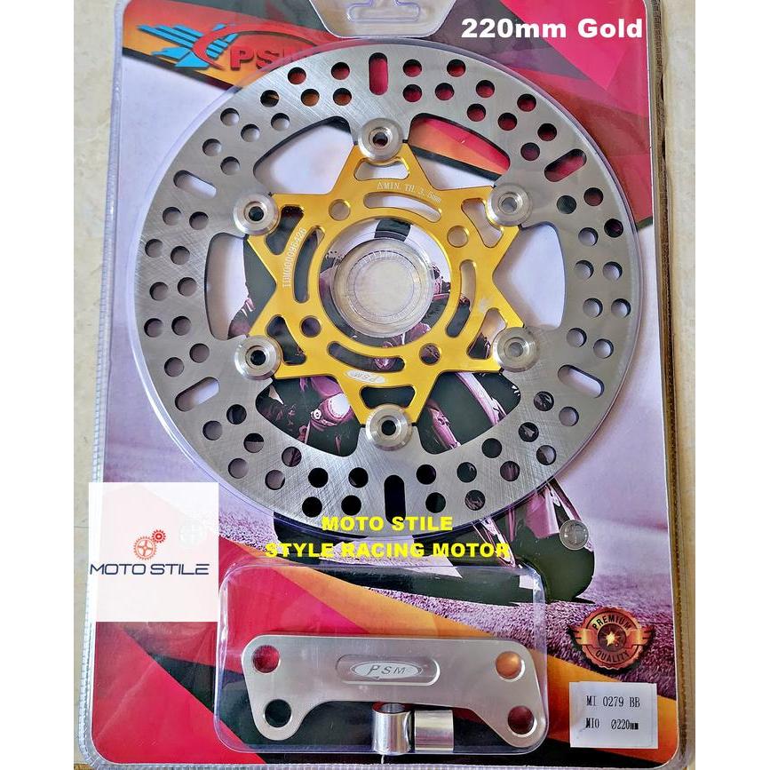 Piringan Cakram PSM 220mm Yamaha Mio Old / Mio Smile / Mio Sporty