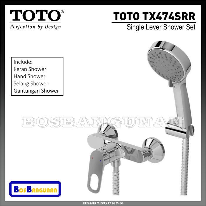 KERAN SHOWER TOTO TX474SRR / Kran Shower Set Panas Dingin TOTO TX 474 SRR / Keran TOTO / TOTO