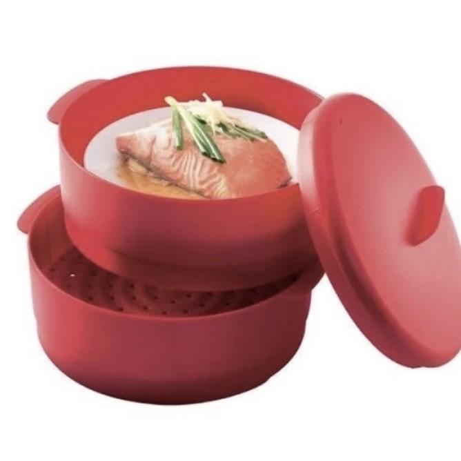 Alat Pengukus Ikan, Sayur, Kue Bolu Kukus Inovasi Dari Tupperware