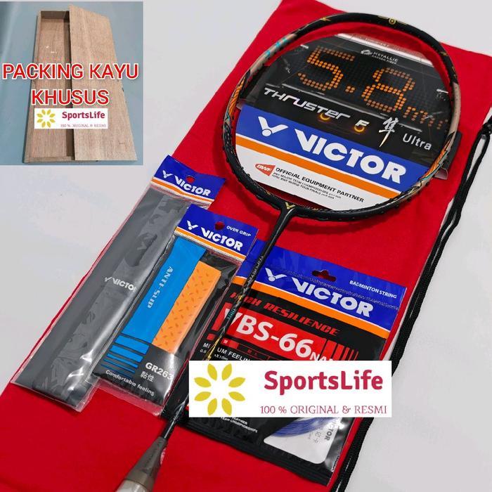 RAKET BADMINTON VICTOR THRUSTER F ULTRA C / THRUSTER FALCON ULTRA C ORIGINAL / TK-F ULTRA C ORIGINAL