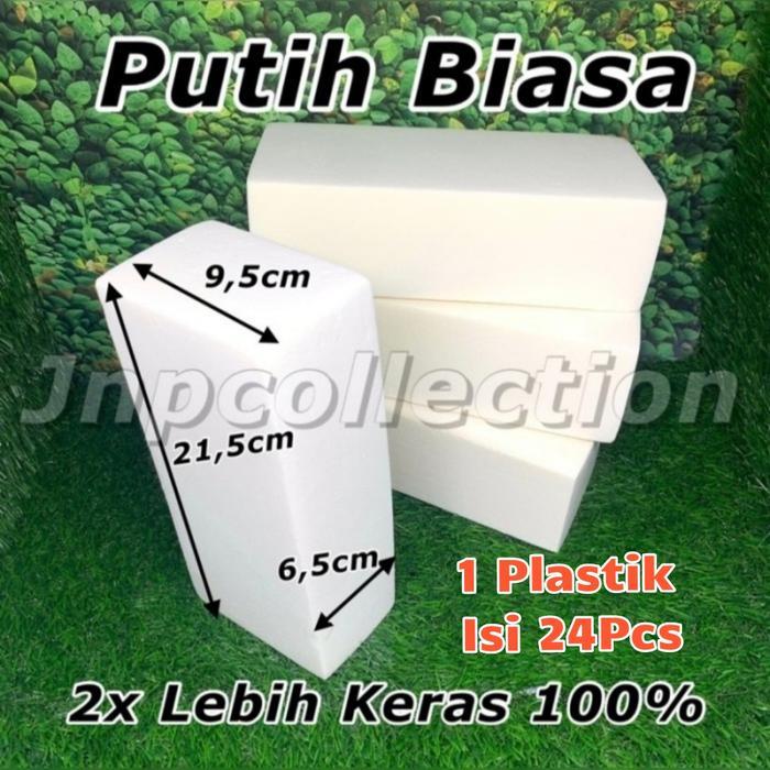 "New" Floral foam busa bunga kering putih